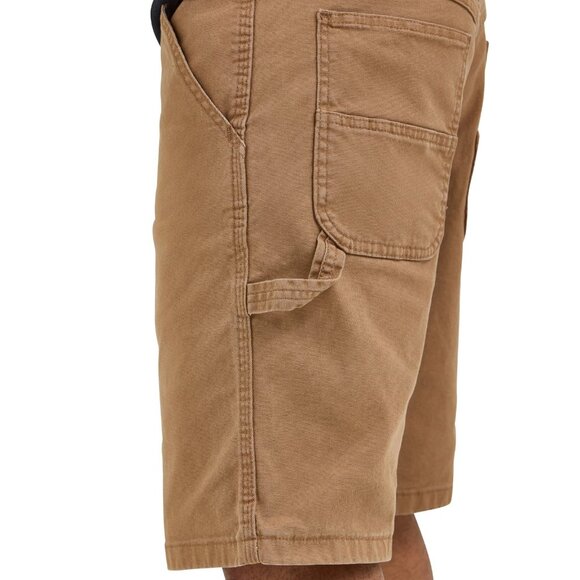 Wrangler Big Men's Relaxed Fit Carpenter Denim Short, Size 40, 11" Inseam, Brown - Picture 7 of 8